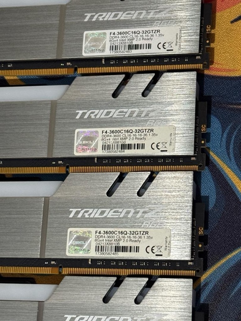 G.Skill Trident Z Neo RGB 32GB (4x8) 3600MHz CL16 DDR4 Ram - 2
