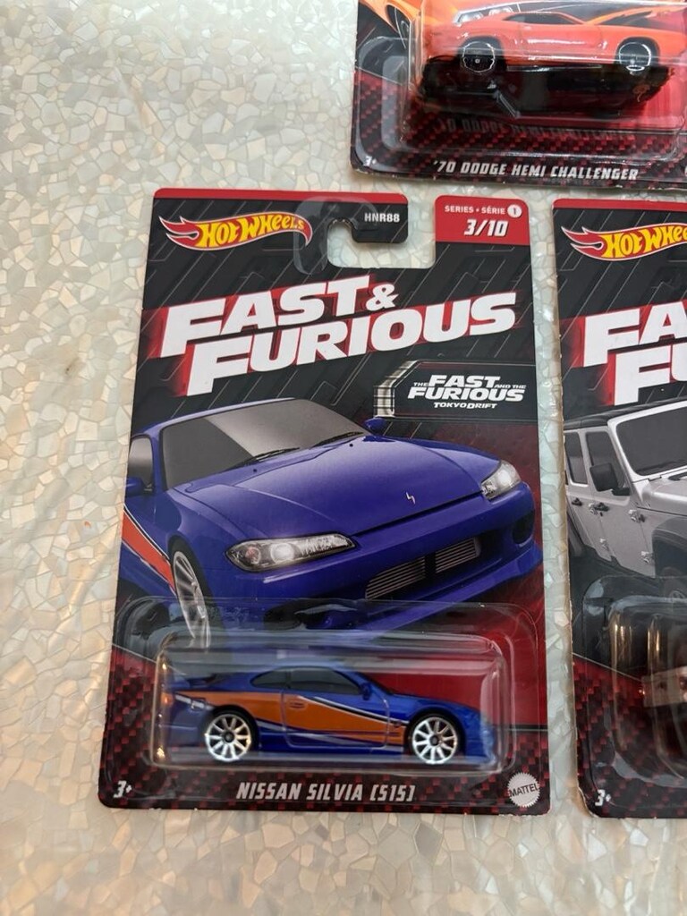 Hot Wheels Fast Furious 2022 Yurtdışı Uzun Kart 5 Araç - 8