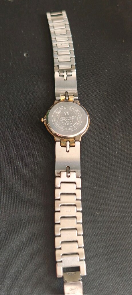 Romanson 14K Gold Plated Swiss Quartz Bayan Kol Saati RU7006M - 4