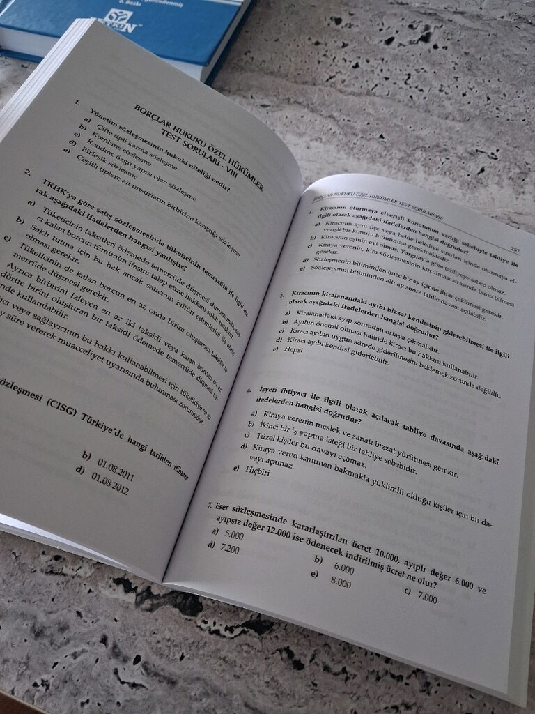 Medeni Hukuk Soru Bankası - 6