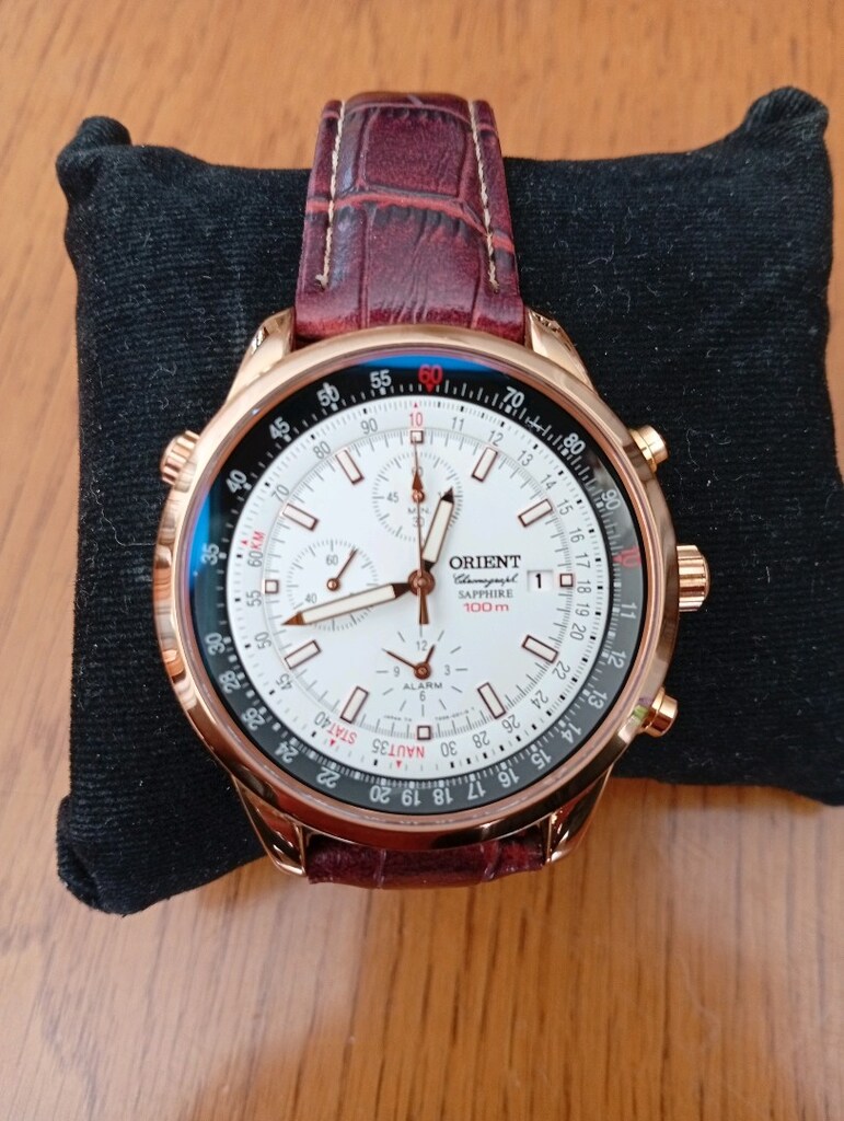 Orient quartz, vintage saat - 5