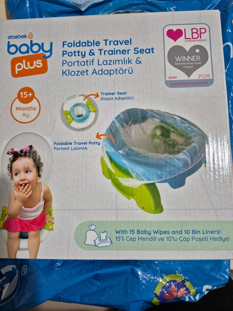 Portatif lazımlık ve Klozet adaptörü - 5