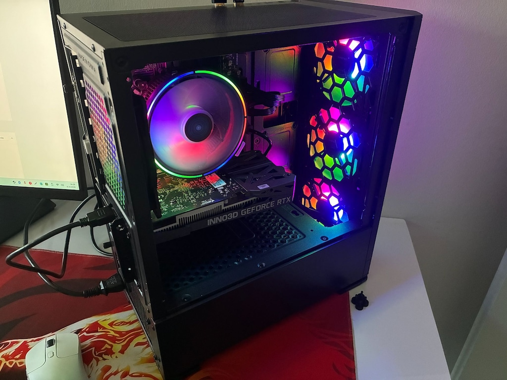 YÜKSEK PERFORMANSLI OYUNCU PC / RTX 3050 / i5-10400F / 16 GB RAM - 5
