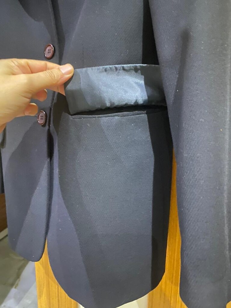 36 beden siyah yeni blazer ceket - 4