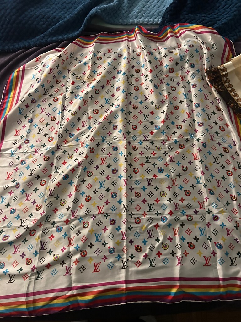 Original Louis Vuitton ikonik esarp - 2