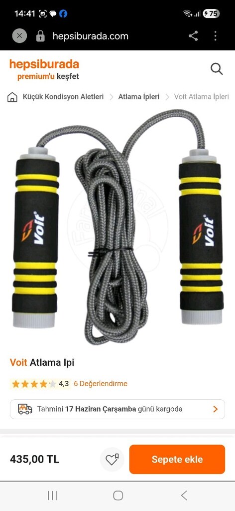 ÜRÜN SİFİR VOİT ATLAMA İPİ - 2
