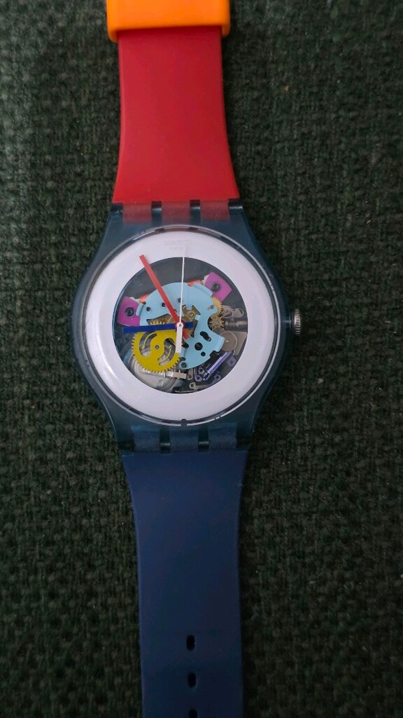 Swatch swiss 40mm özel tasarım kol saati - 2