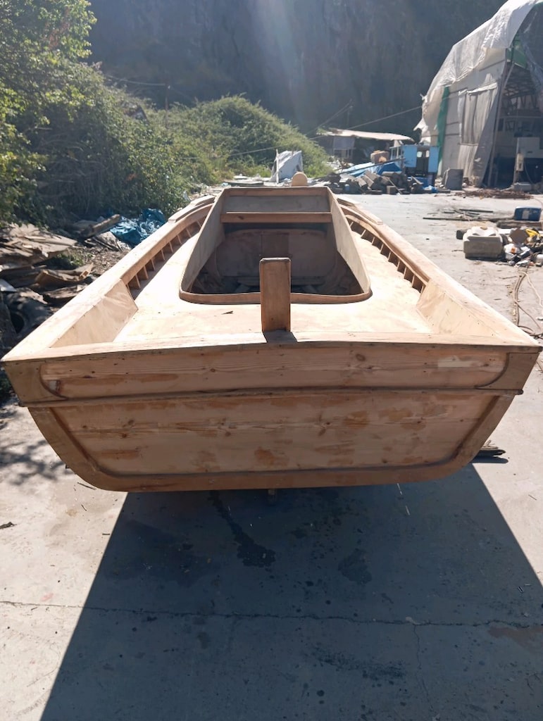 AHŞAP ÇAM OMURGA KESTANE 4.50 BOY 1.85 - 3