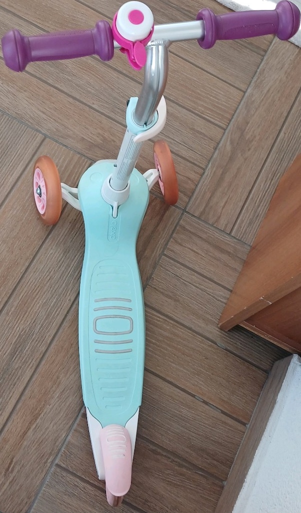 Oxelo çocuk scooter ışıklı B1 500 model decathlon YENİ GİBİ zilide var - 16
