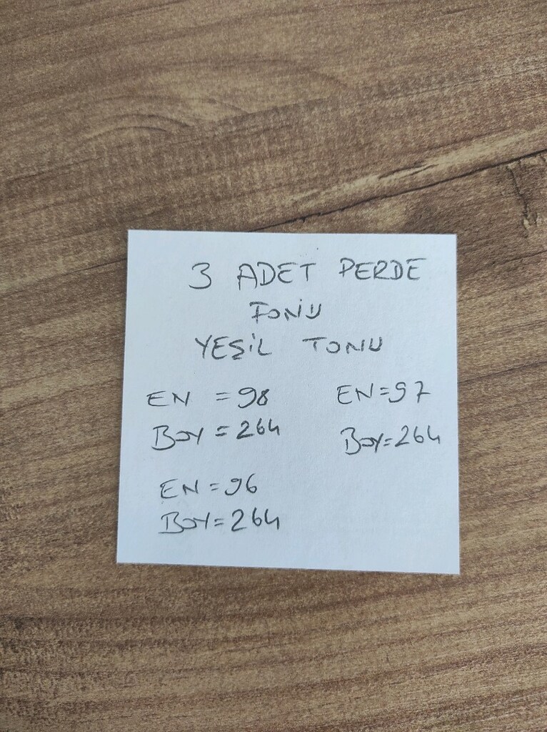 3 adet fon perde yanı - 10