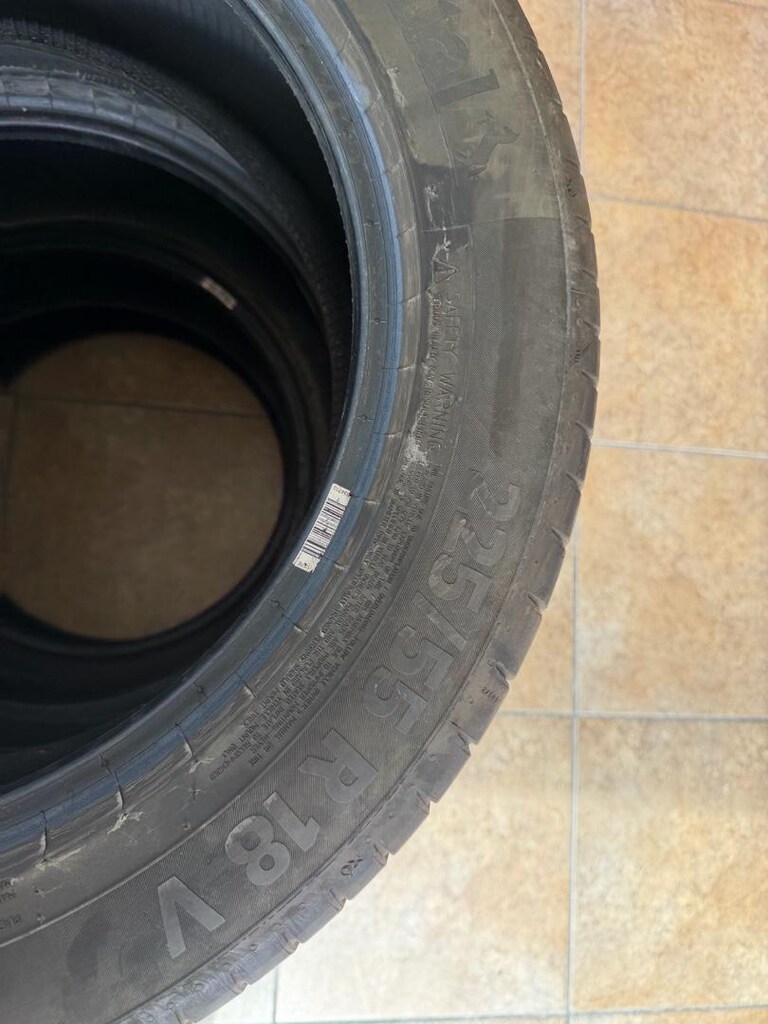 CONTİNENTAL 225/55/18 PREMİUM CONTACT7 4ADET TEMİZ 2023 ÜRETİM LASTİK. - 7