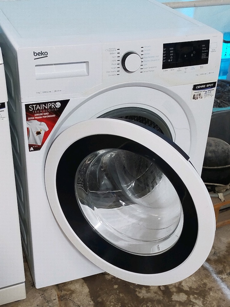 BEKO 9 KG ÇAMAŞIR MAKİNESİ İZMİR İÇİ 3 AY GARANTİMİZ VARDIR - 8