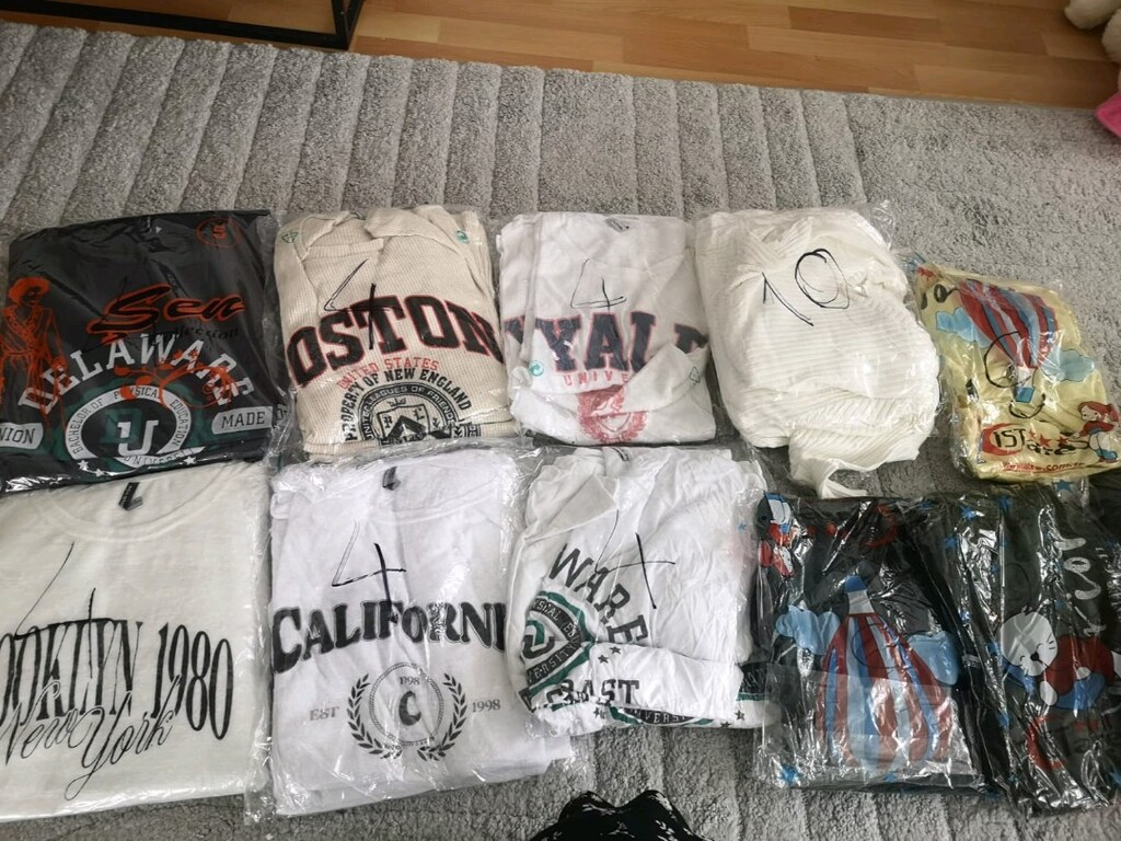 pazara dökmelik pantolon tshirt çanta