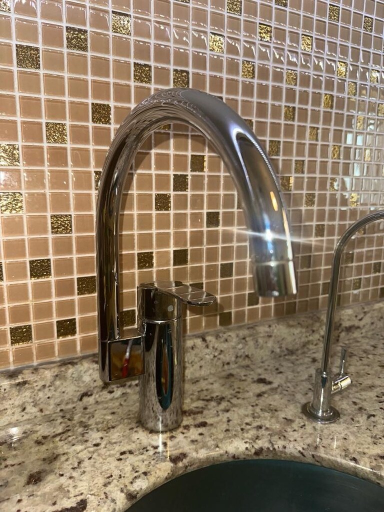 Grohe Cosmopolitan aquafix evye bataryası krom - 3