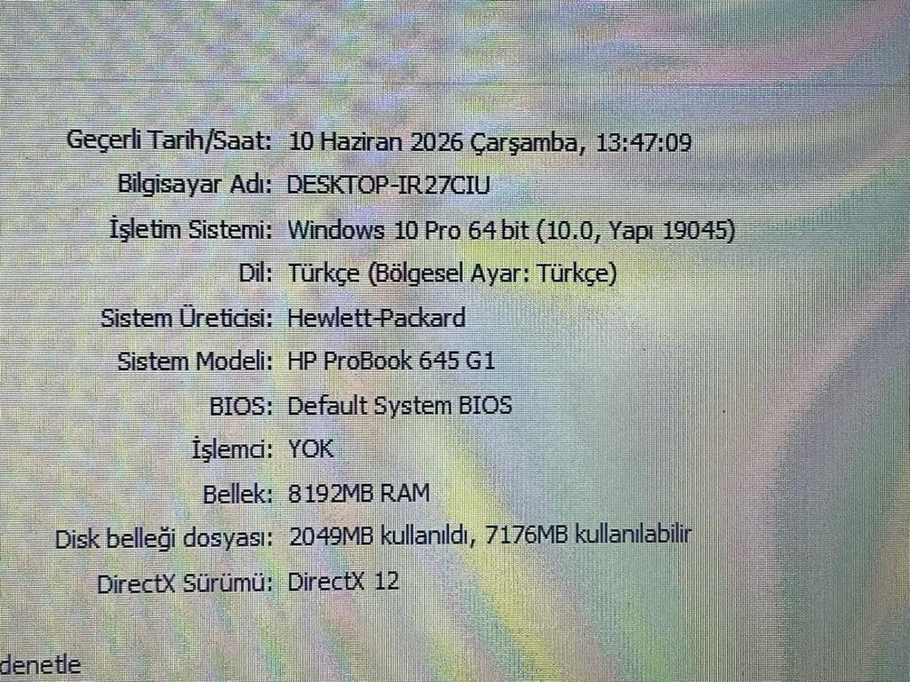 HP PROBOOK 645 G1 harici ekran kartlı laptop - 4
