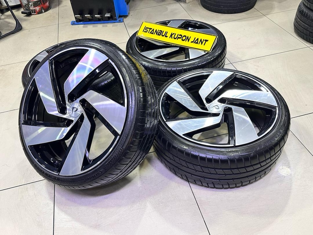 19 İnç Jant Lastik Takımı SIFIR ! 5x112 Golf8 Gti Seat Audi WW Skoda - 5