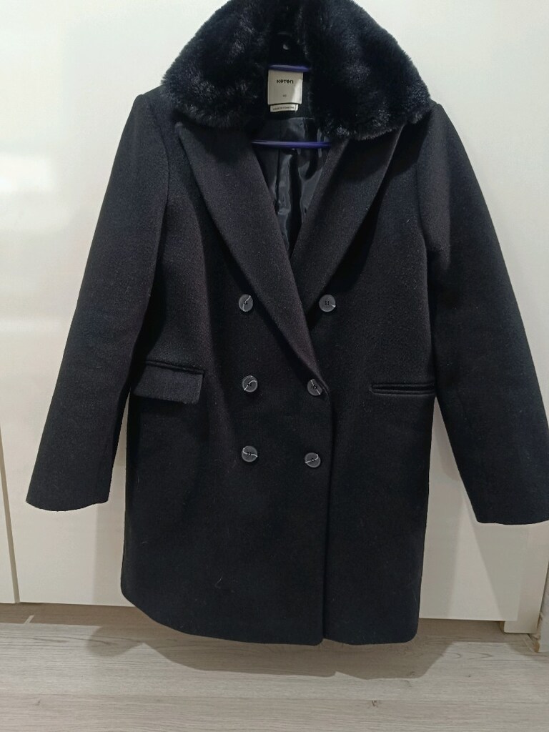KOTON marka 40 beden kaşe kaban - 3