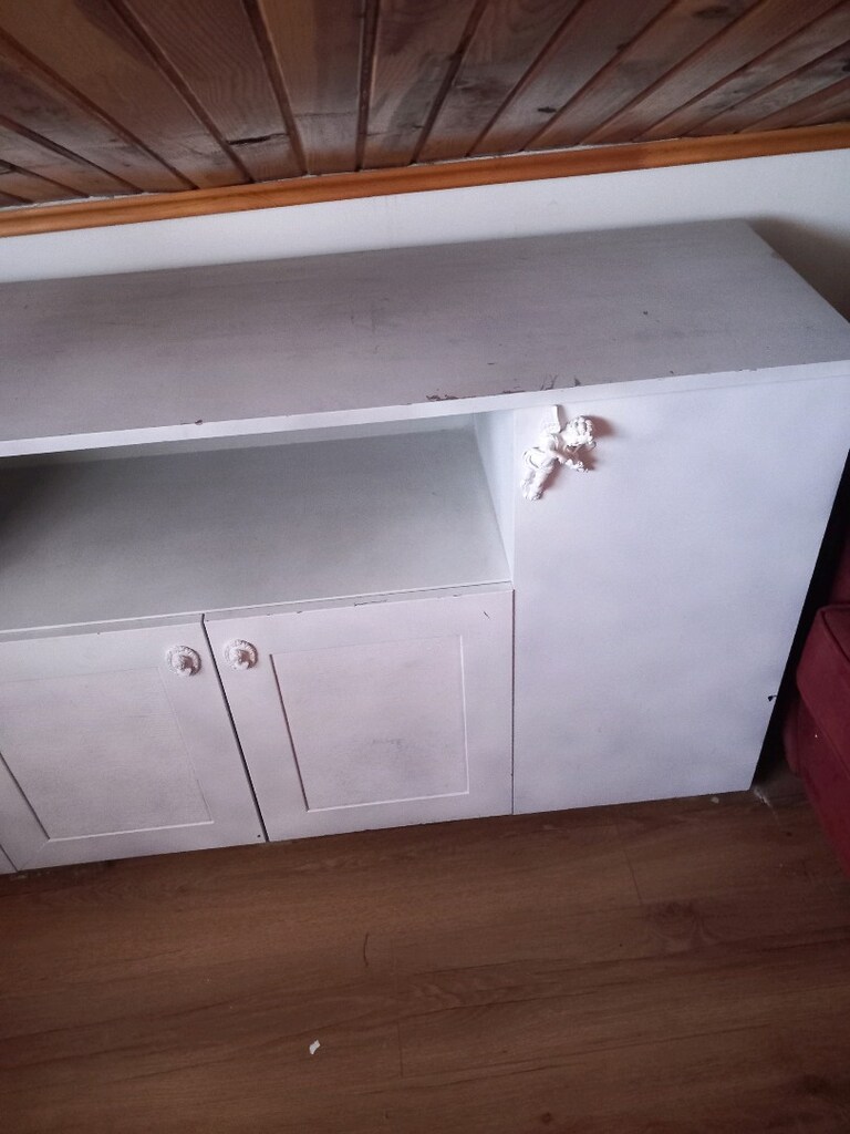 Beyaz Çok Amaçlı Kullanılabilir Dolap - 2