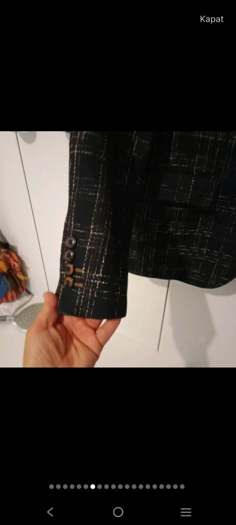 erkek ceket slim fit 46 beden - 7
