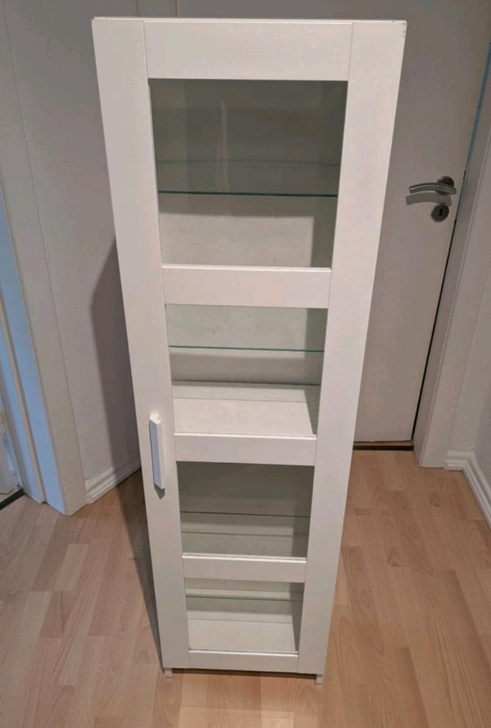 Ikea Cam Kitaplık Dolap Vitrin Büfe - 2