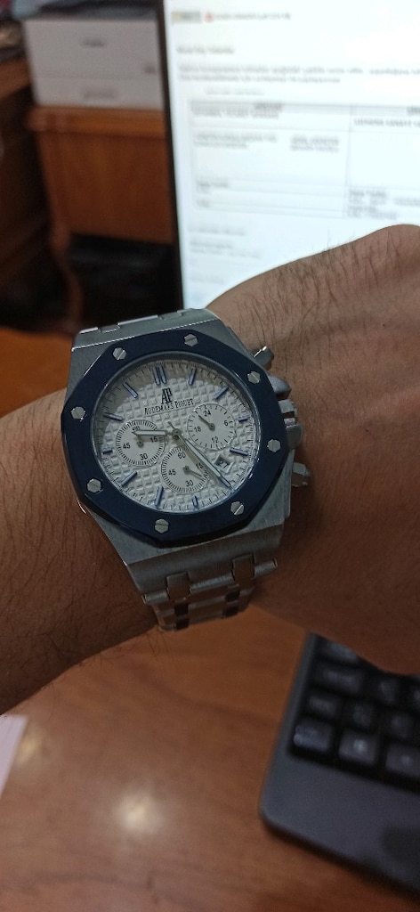 Audemars Piguet fonksiyonlu pilli kol saati - 2