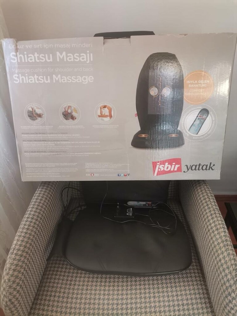 shiatsu masajı aleti, işbir yatak markalı, omuz ve sırt - 3