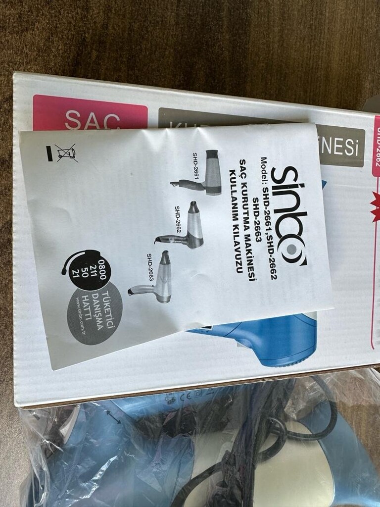 sinbo saç kurutma makinesi - 2