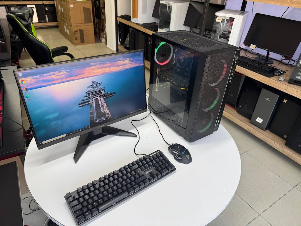 RAMPAGEKASA AMD RYZEN3 2300X 8GB RAM 120GB SSD 500GB HDD RX 5500XT 4GB - 2