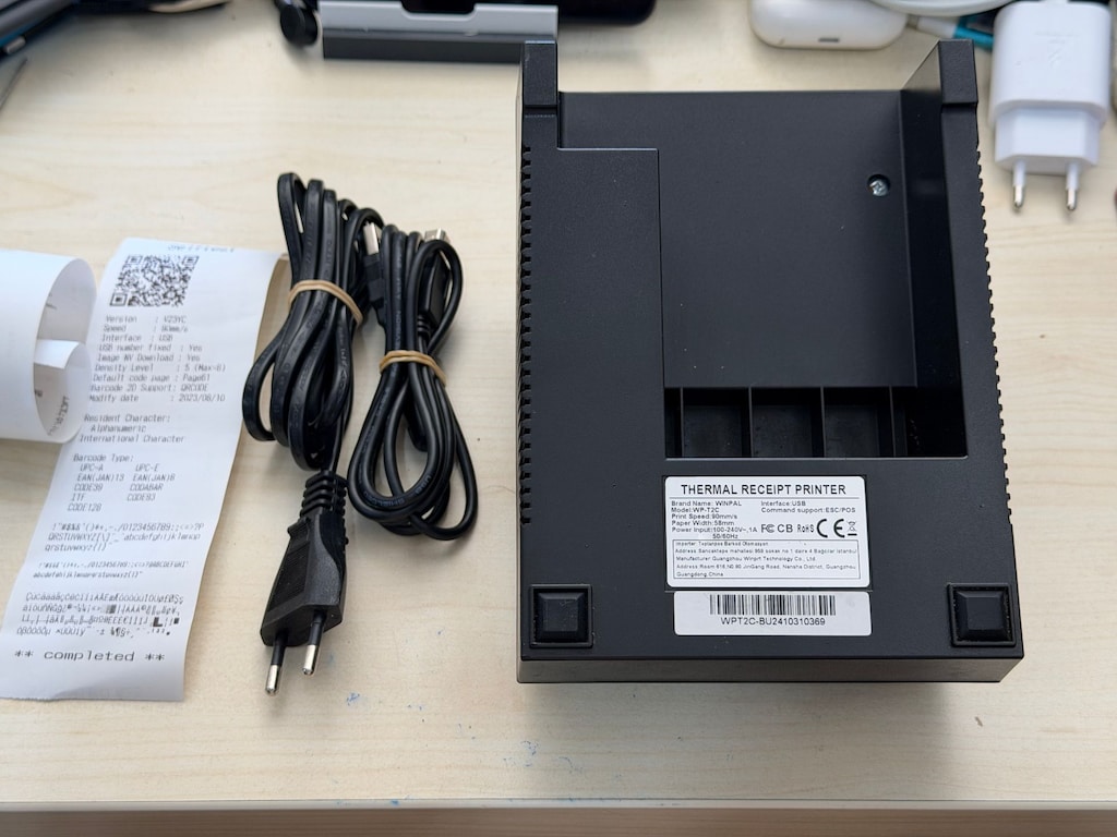 WINPAL WP-T2C 58mm USB Termal Makbuz Ve Adisyon Yazıcısı - 5