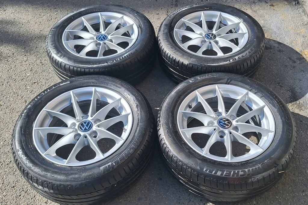 225 55 16 ORJİNAL TRANSPORTER JANT LASTİK TAKIMI TRANSPORTER BMW TRAFK - 2