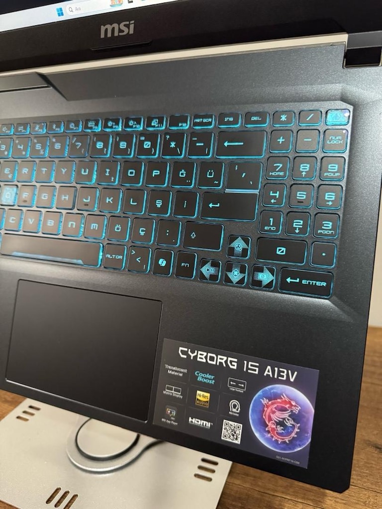 i5 13Th - RTX4050 - 1 Yıl Garanti MSI CYBORG - 6