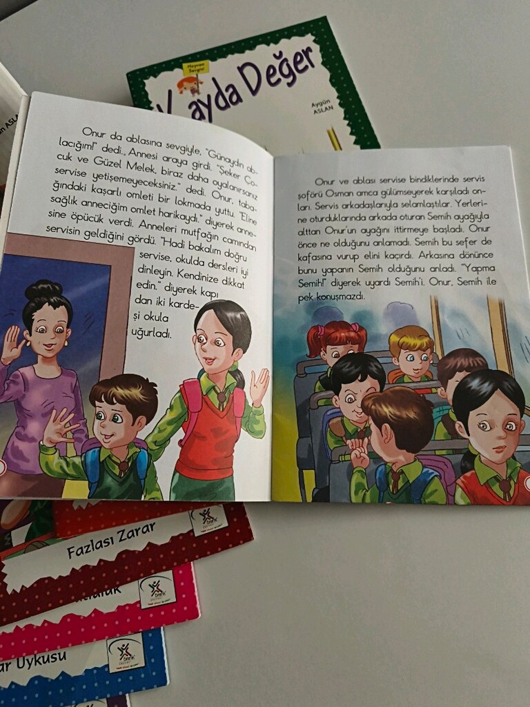 Kayda Değer serisi,İlkokul okuma kitabı seti - 3