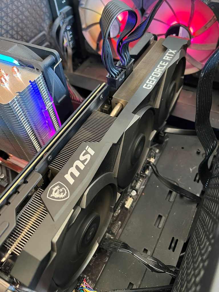 RTX 3070 ti Msi Ventus 8 GB Ekran Kartı SIFIR AYARINDA TERTEMİZ - 5