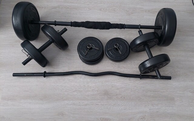 Evde Spor Aletleri Dumbell Seti 58 KG