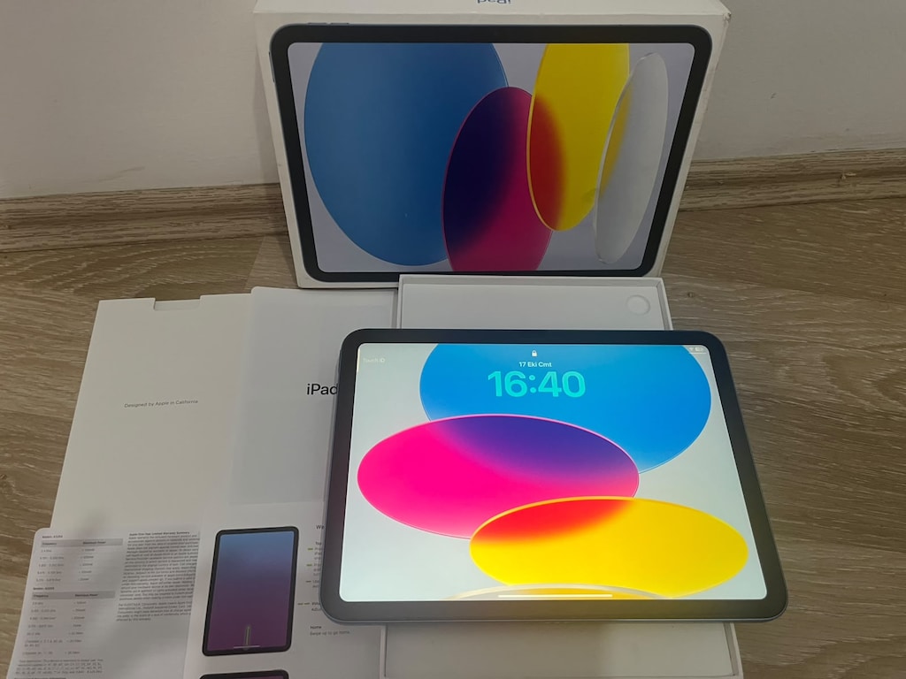 iPad A16 Wi-Fi 11" Mavi/128GB /MD4A4TU/A-PİL100/19AY TR GARANTİ - 8