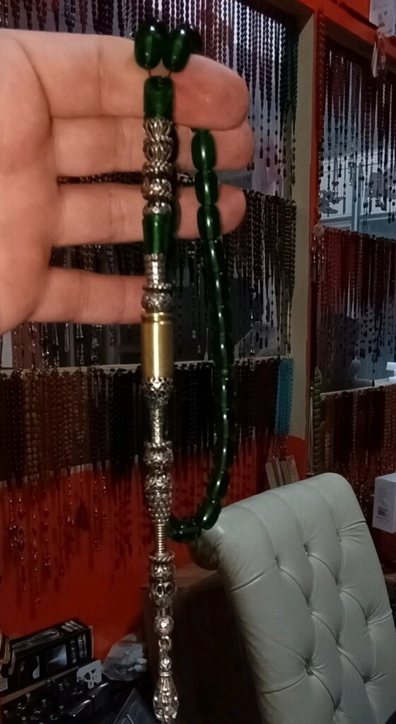 nakkaş sanatı ateş kehribar tesbih - 5