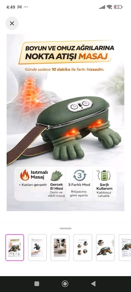 ISITMALI MASAJ ALETİ - 3
