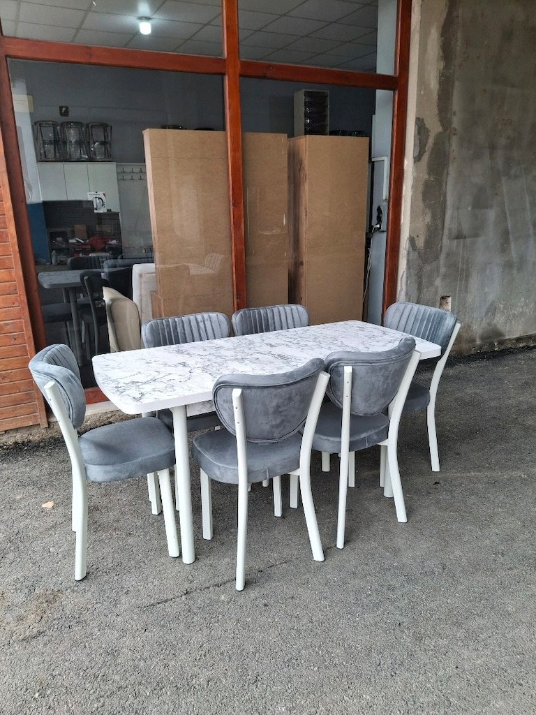 MDF YEMEK MASA TAKIMI KALİTELİ LÜX SIFIR ÜRÜN - 4