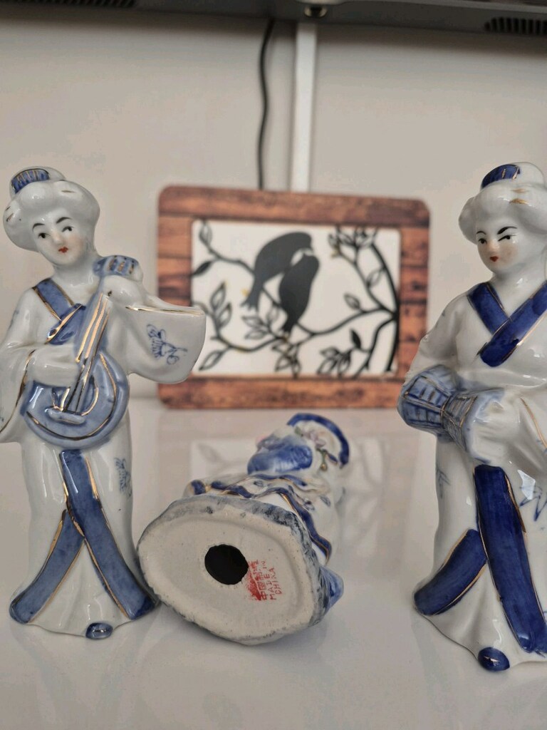 vintage 3 adet biblo - 3