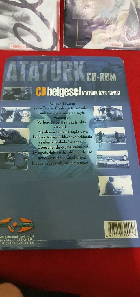KİTAP ve BELGESEL CD KARTONU - 3
