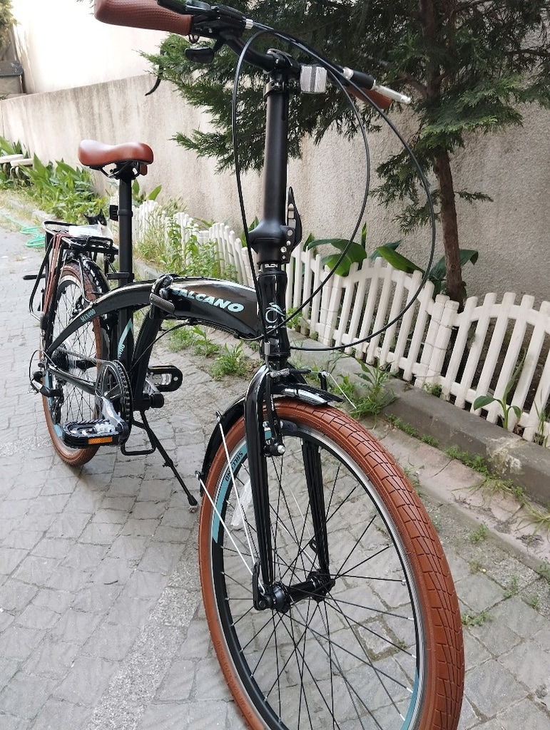SIFIR 24 JANT BÜYÜK BOY SALCANO Katlanır Bisiklet - 6