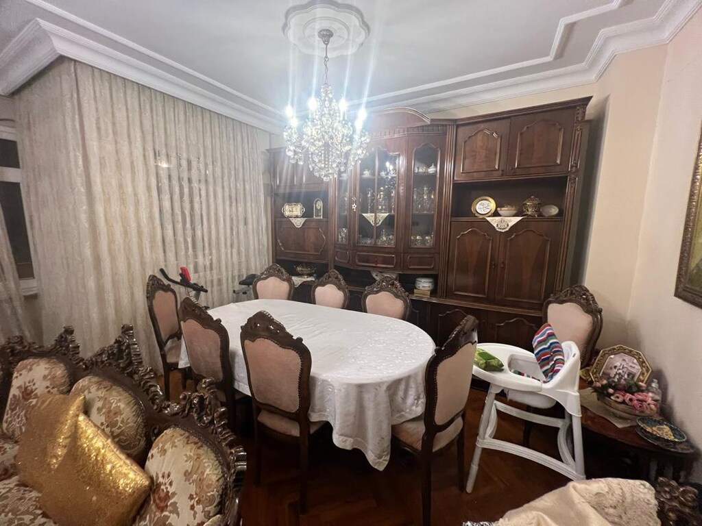 antika vitage vitrin büfe ceviz ağacı mobilya - 3