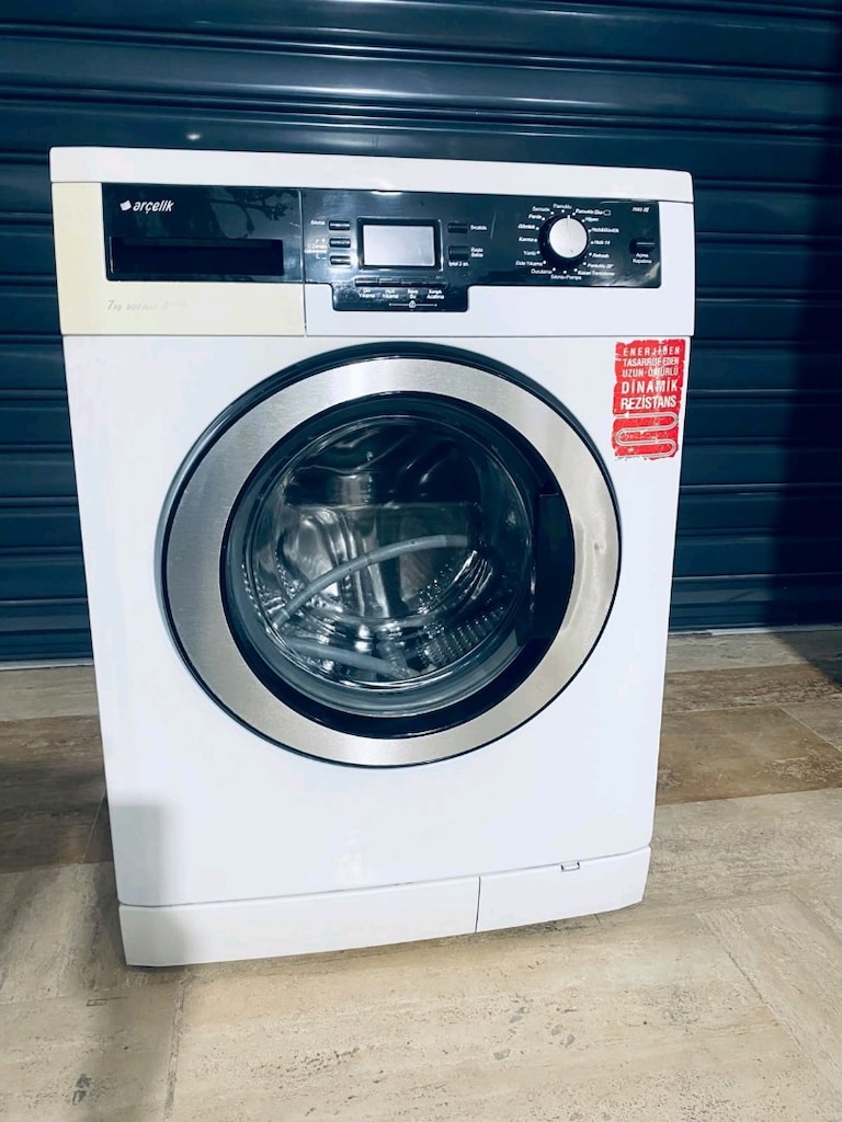 Arçelik marka 7 kg yıkamalı dijital ekran çamaşır makinesi - 5