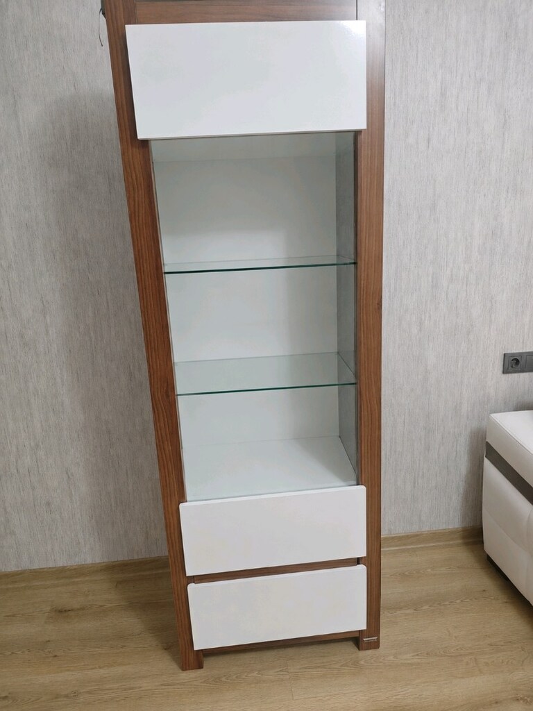 SATILIK SALON TAKIMI – İKİLİ VİTRİN, TEKLİ VİTRİN, KONSOL VE AYNA - 2