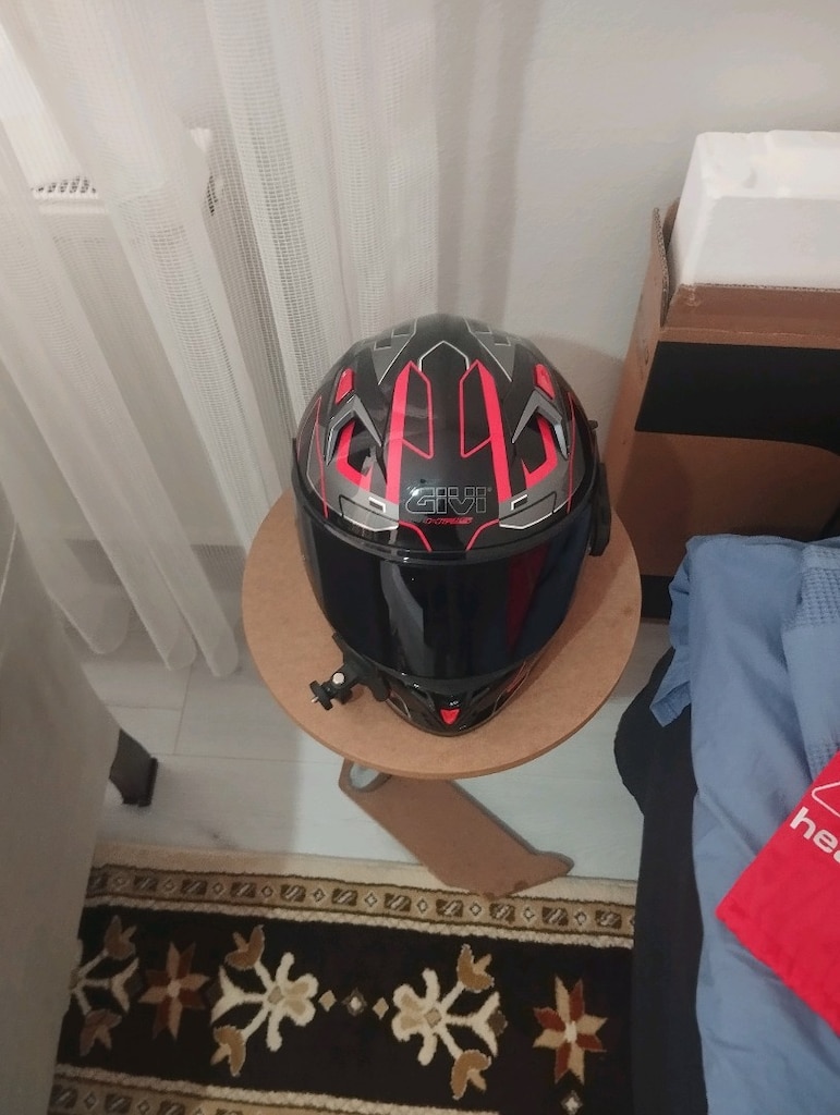 GIVI HPS 50.9 Full Face (L) + Nukro Tech M2 İnterkom + Insta360 Aparat - 2