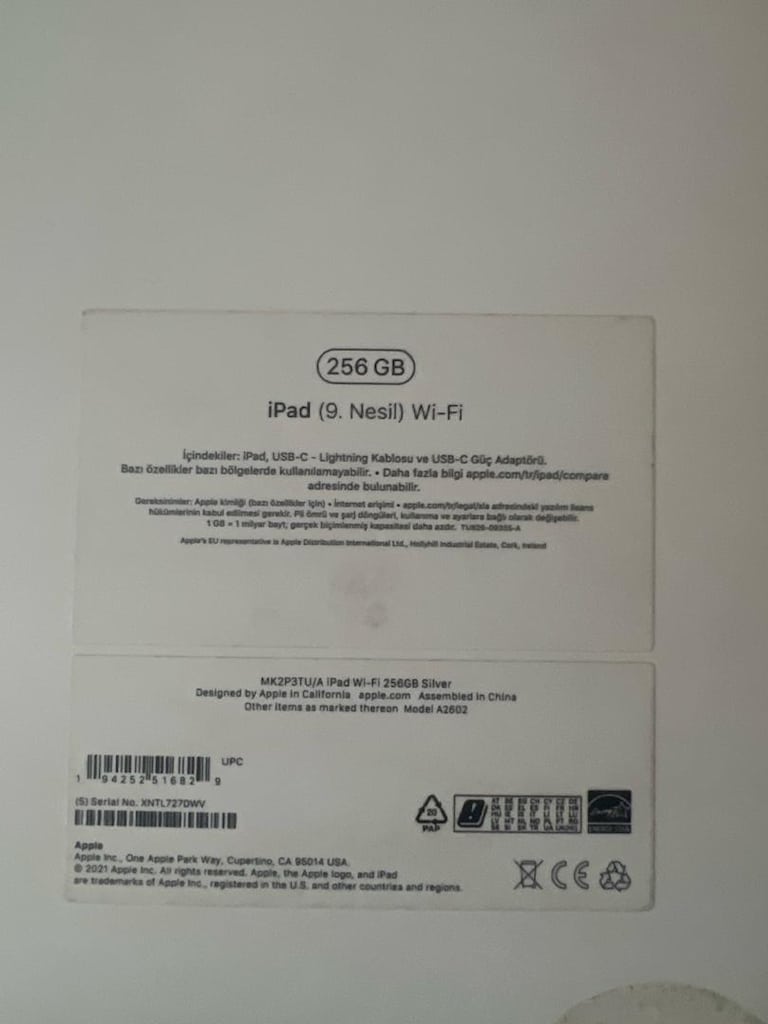 APPLE PENCİL + İPAD 9 ÇOK TEMİZ FATURALI (256 gb) - 7