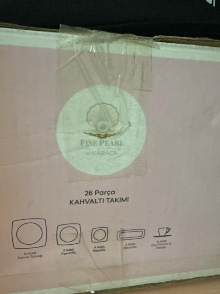 Hiç kullanılmamış yemek takımları - 3