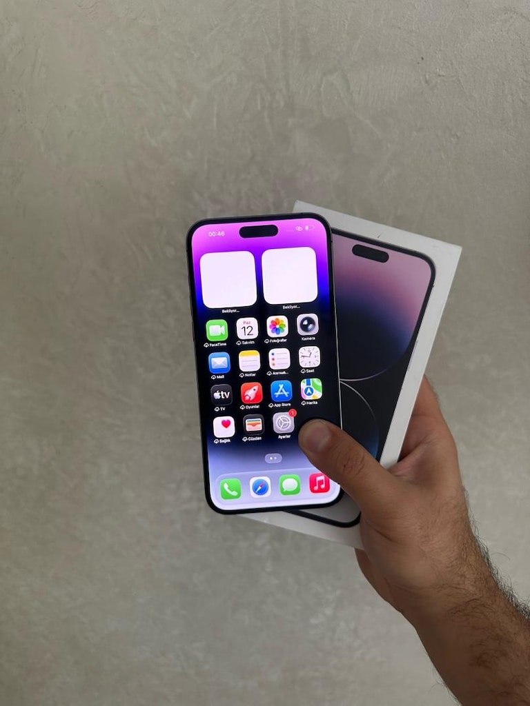 iPhone 14 pro max yurtiçi çift sim pasaport kayıtlı hatasız tertemiz - 7