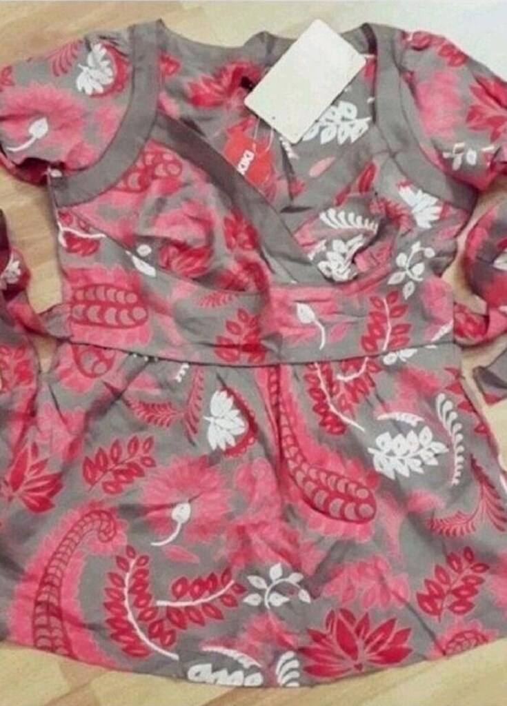 LCW KALP YAKA TARZ BLUZ ÇİÇEKLİ DESENLİ RETRO S M - 3