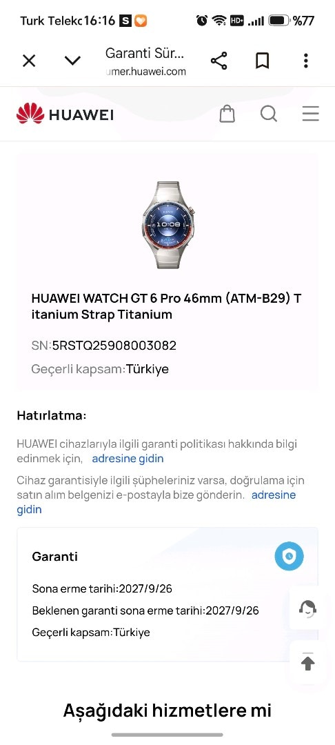 Pazarlık yok Huawei GT 6 Pro Kordonu Orijinal olmayan i Siyah Silikon - 10